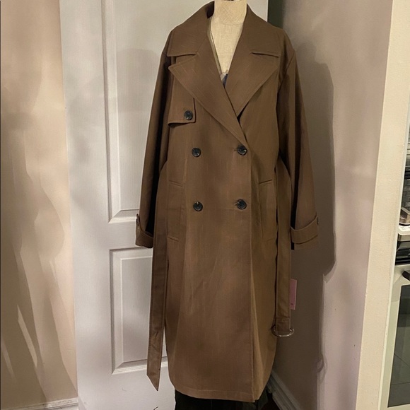 Avec Les Filles Chocolate trench coat L - Picture 3 of 10